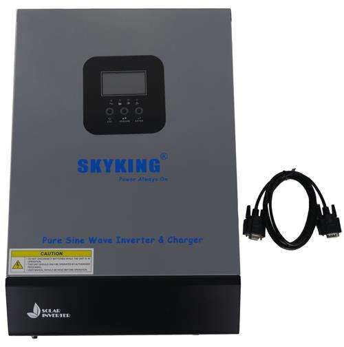 Solarix Skyking 7Kva 48Vdc Axpert Type Hybrid Inverter- Pure Sine Wave, Hybrid Off-Grid Solar Invert