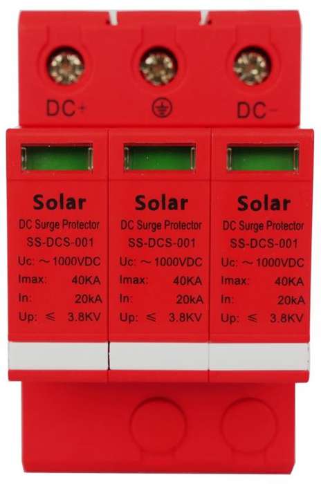 Solarix DC Surge Protector Device - Designed To Protect And Minimize The Potential Impact Of Dire...