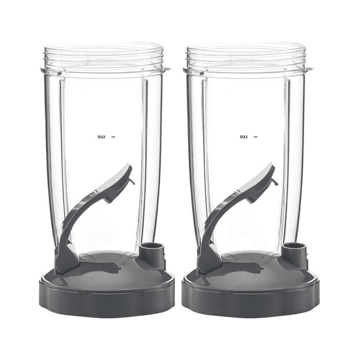 Replacement Nutribullet Cup - 945ml - with Flip Top To-Go Lid x 2