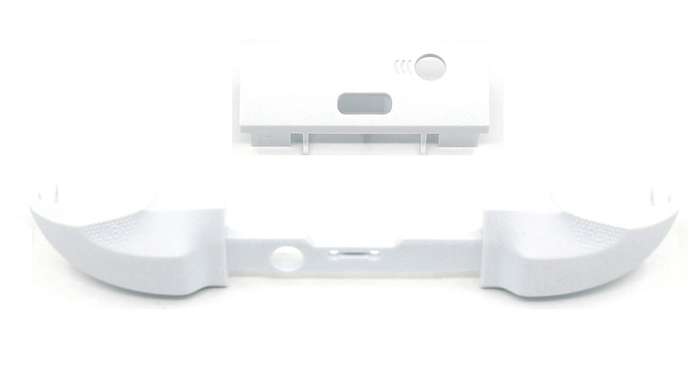 XBOX SERIES Controller LB RB Bumper Bar with Middle Piece White
