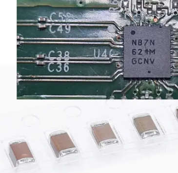 Xbox Series X Capacitors Arround HDMI Retimer C52 C49 C57 C55 C38 C36 C45 C42