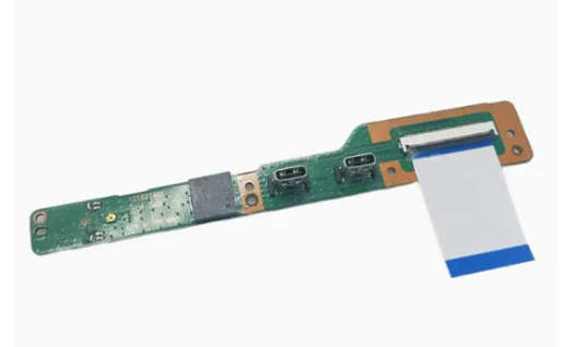 PS5 Slim USB-C Port Power Button Board EDF-040 with Ribbon Cable 50 Pin