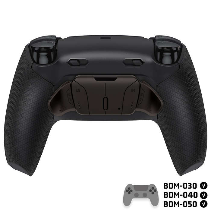 Ps5 Dualsense Controller NEW Plus MAX Edition Back Button Mod Kit Rise4 Rubberized Black Metal Ed...
