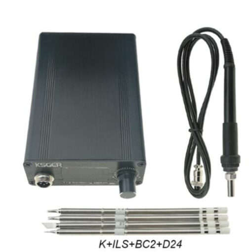 KSGER T12 Soldering Station Quick Heat STM32 OLED Temperature Controller 4pcs
