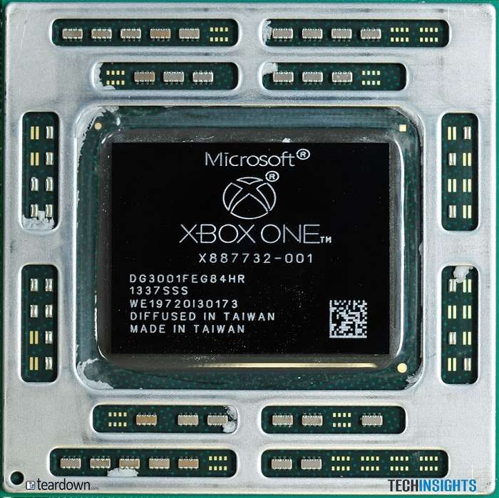 Microsoft XBOX ONE GPU X887732-001 DG3001FEG84HR Chipest Reballed