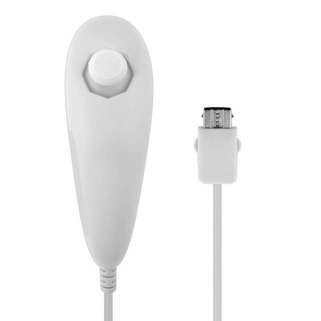 Wii/ Wii U Nunchuk Controller White