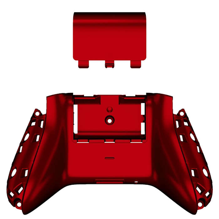 XBOX SERIES S/X Controller Soft Touch Back Shell And Battery Cover Vampire Red