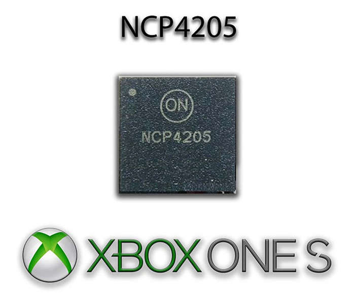 Xbox one S motherboard Repair Chip NCP4205 QFN-44