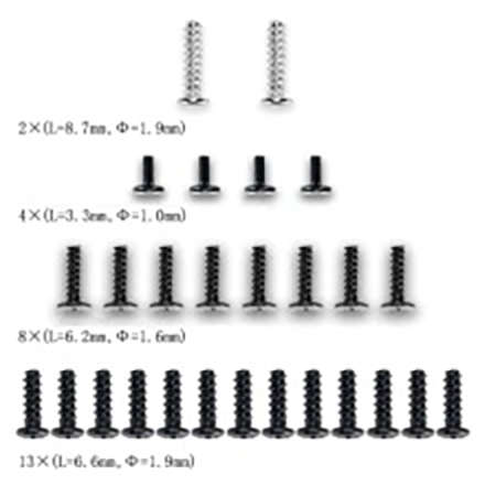 PS5 Dualsense Controller Screw Set 27 Piece