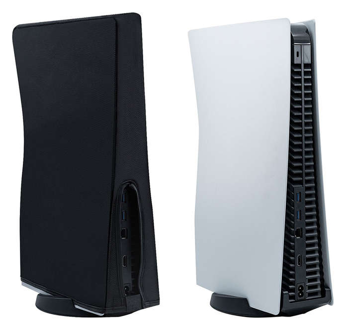PS5 GAME CONSOLE DUST COVER BLACK
