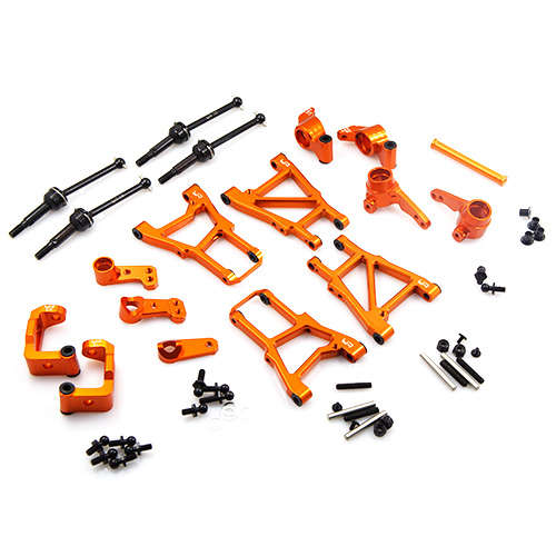 (#SPT2-S01OR) Aluminum Essential Conversion Kit Oragne For HPI Sprint 2  - 0.50kg