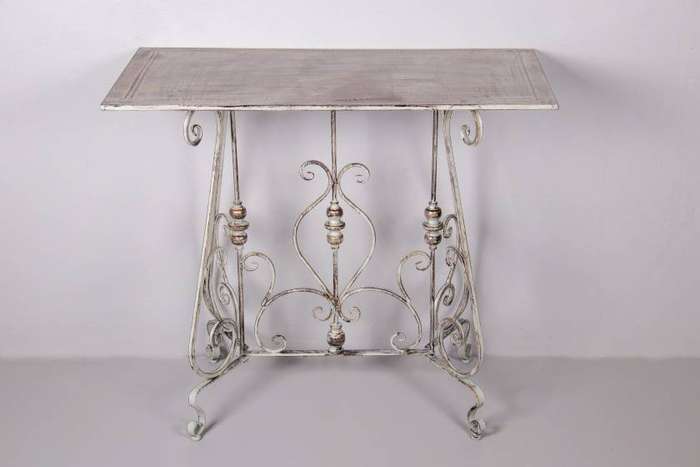 Rectangular Table Antique Grey