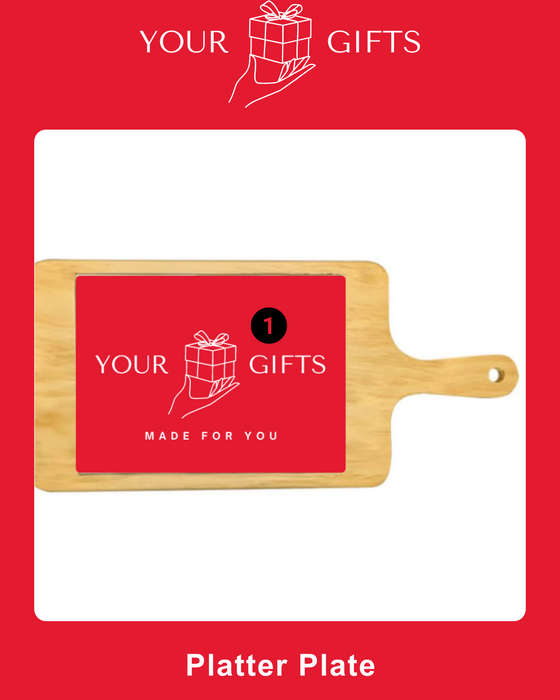 Corporate Branding Serving Platter