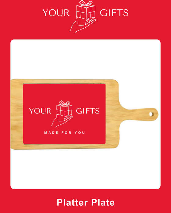 Corporate Branding Serving Platter