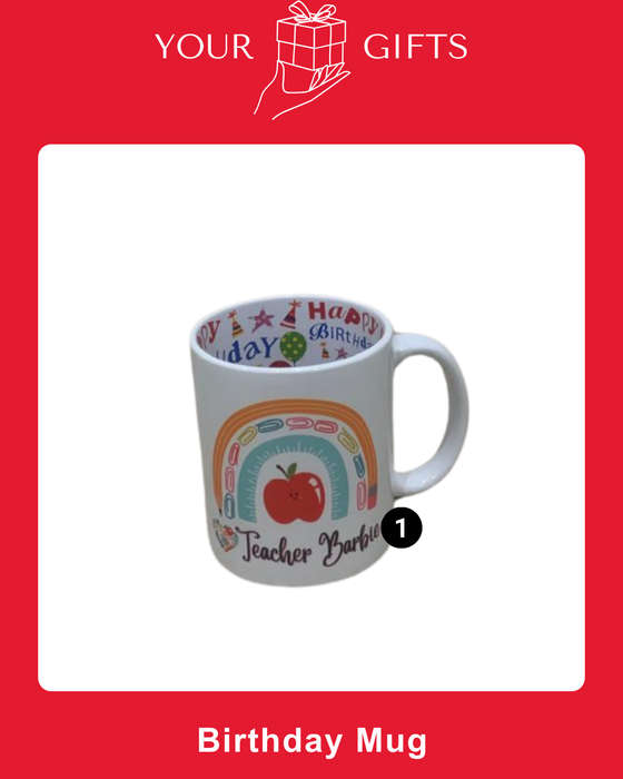 Teacher Birthday Mug