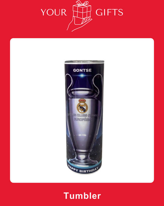 Real Madrid UCL Tumbler