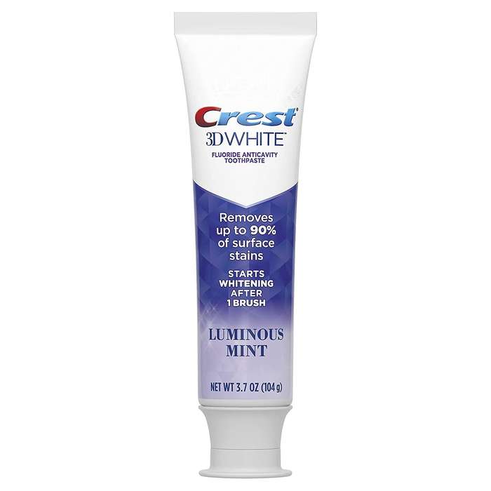 Crest 3D White Luminous Mint Teeth Whitening Toothpaste