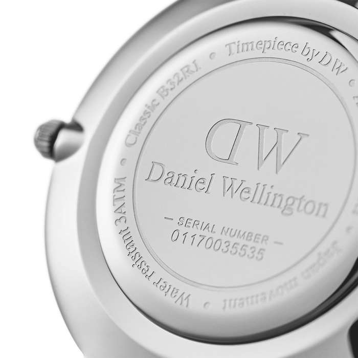 Daniel Wellington Women's Watch - Bondi White Leather (DW00100250)