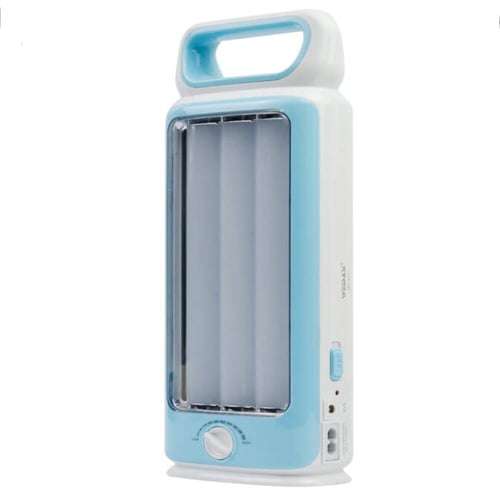 Weidasi Led Emergency Rechargeable Light with brightness and toggle to adjust number of lamps used.