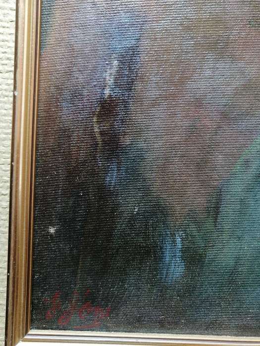 Beautiful oils on board by Frederick Timpson I`Ons