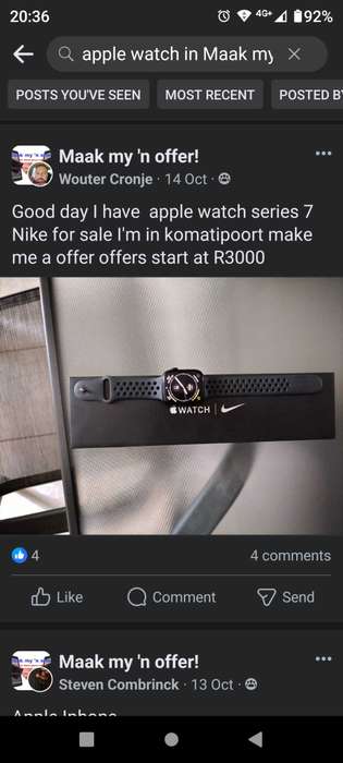 Apple watch series 6 Nike 44mm