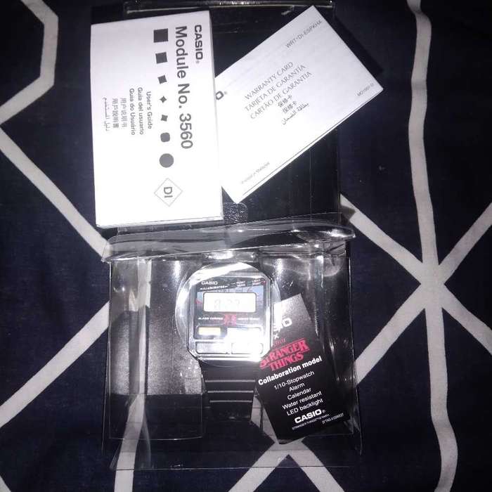 CASIO VINTAGE STRANGER THINGS COLLABORATION LIMITED EDITION - A120WEST-1ADR
