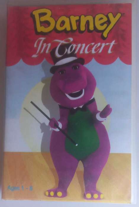 Barney in concert VHS