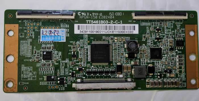 JVC TELEFUNKEN TT5461B03-2-C1 Tcon Board for 55 inch TV Television Timing CONtrol T-CON Board