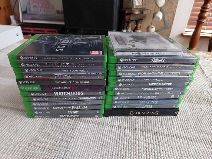 Xbox One Console plus 23 Games.