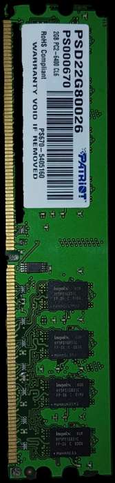 2GB DDR2 800MHZ DESKTOP MEMORY/RAM