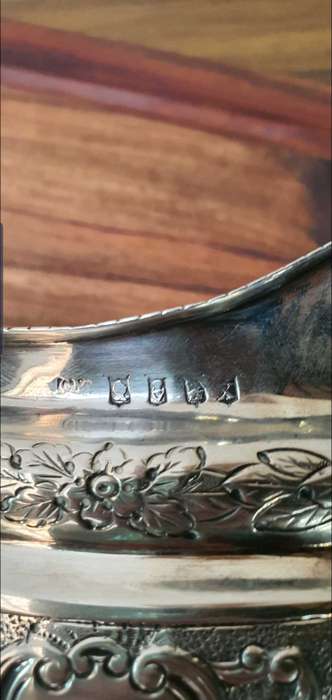 Glascow Silver Hallmarked 1894-1895 Milk jug in excellent condition 191 grams !!