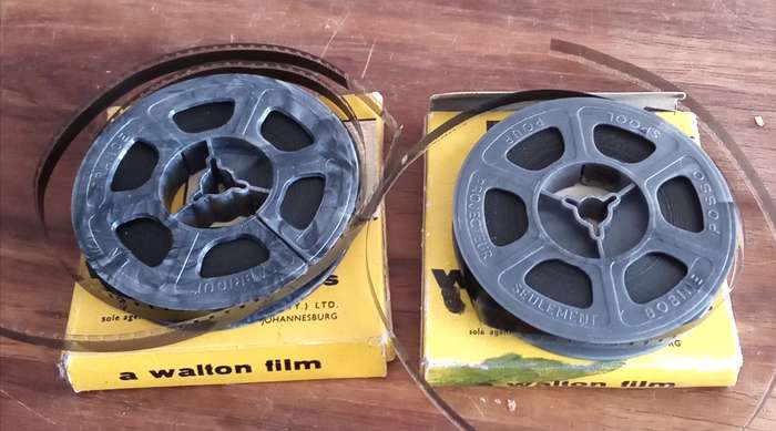 2x 8mm Projector Films.