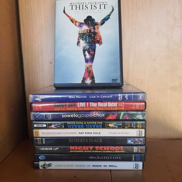 Lot of music dvd x10