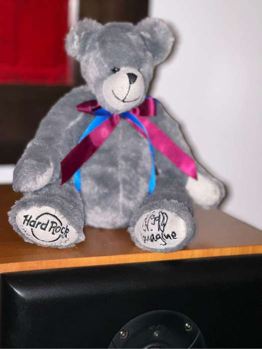 Limited Edition John Lennon Hard Rock Cafe Imagine There's No Hunger Teddy Bear
