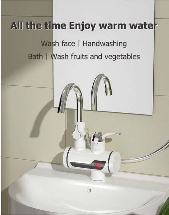 Instantaneous Hot Water Shower with Faucet ***UNBOXED DEAL***