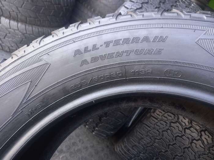 255/60/20 Goodyear Wranglar AT. 80% life