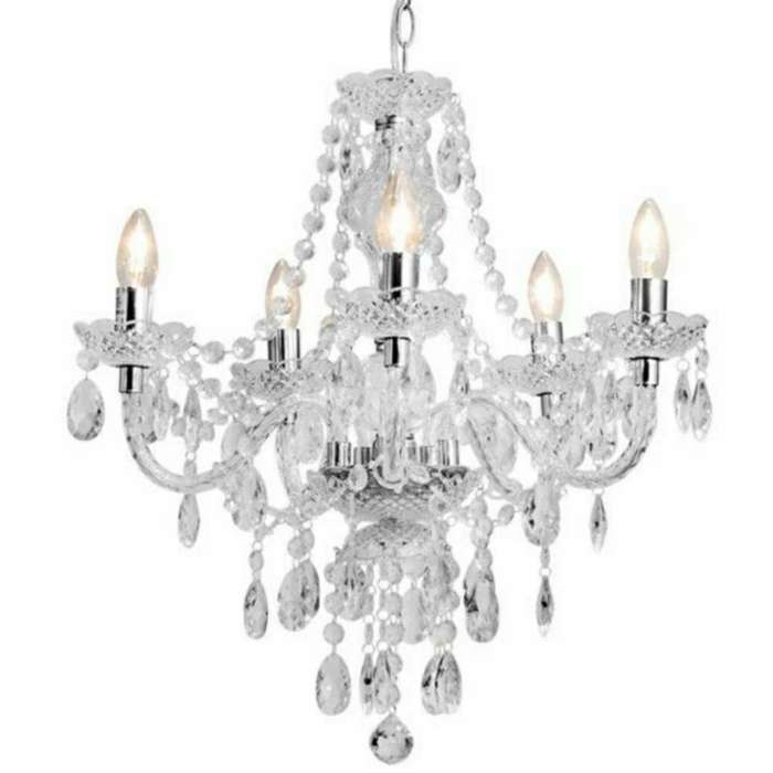 The Lighting Warehouse - Chandelier Crystal Princess 5