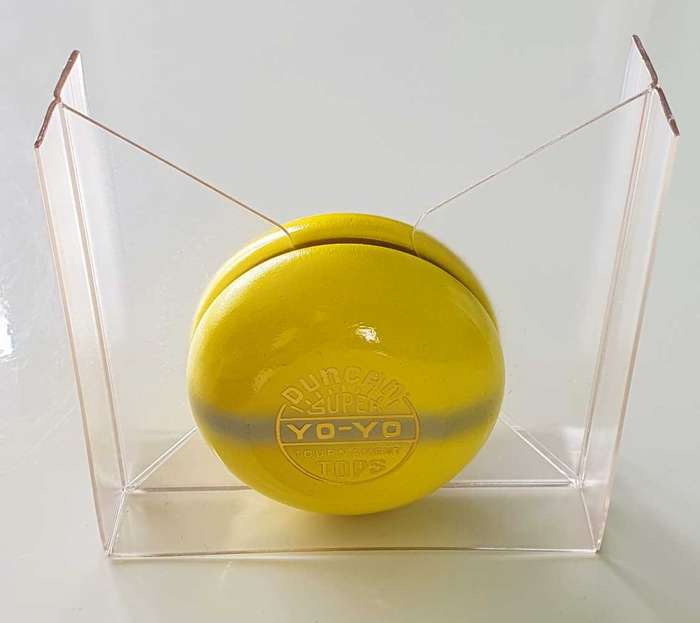 ORIGINAL 1955 DUNCAN SUPER YOYO WITH TRICK BOOK +++