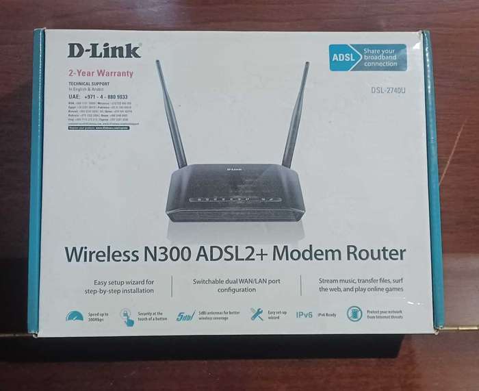 D LINK N300 ADSL 2 ROUTER