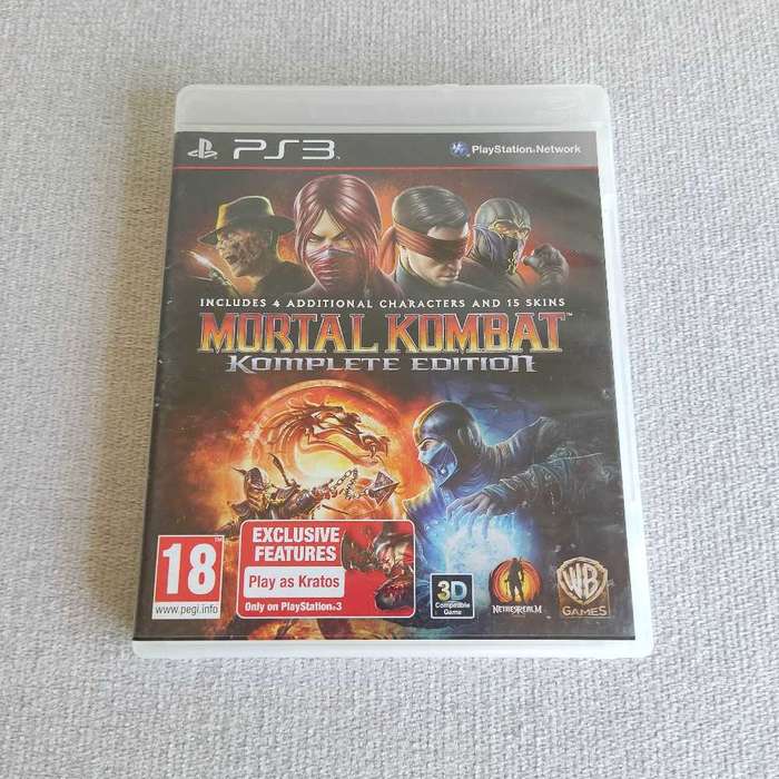 Mortal Kombat Komplete Edition Ps3