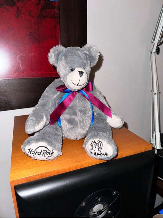 Limited Edition John Lennon Hard Rock Cafe Imagine There's No Hunger Teddy Bear