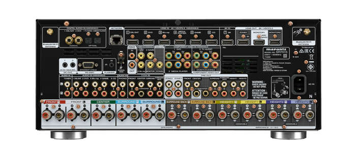 Marantz SR7015 9.2CH. 8K AV Amplifier with 3D Sound plus Jamo Speaker set
