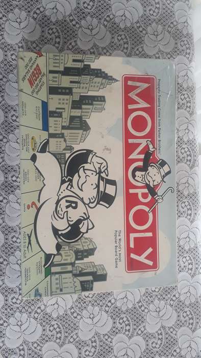 MONOPOLY PRIMA BOARD GAME - COMPLETE - METAL PIECES - VINTAGE GAME