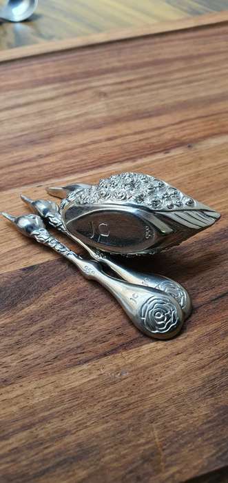Beautiful Jenna Clifford 950 Duck with 2 spoons