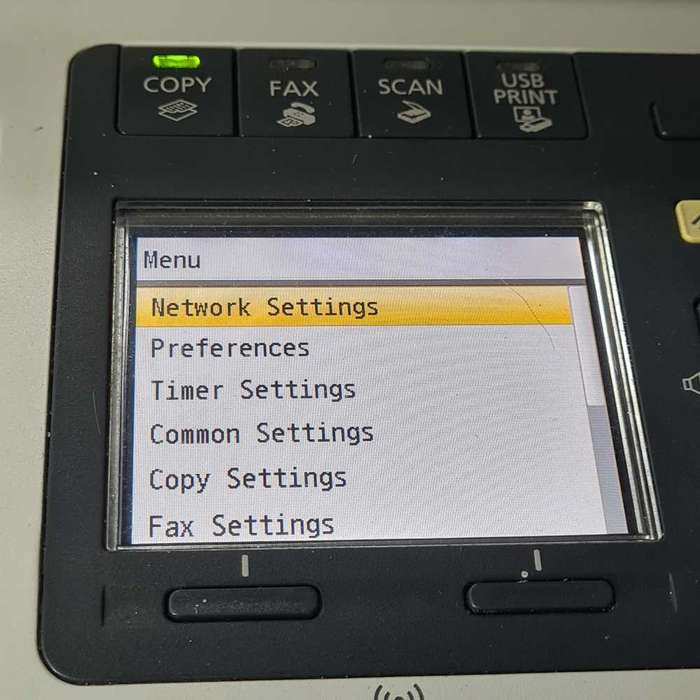 Canon MF8280CW laser jet color printer (read)