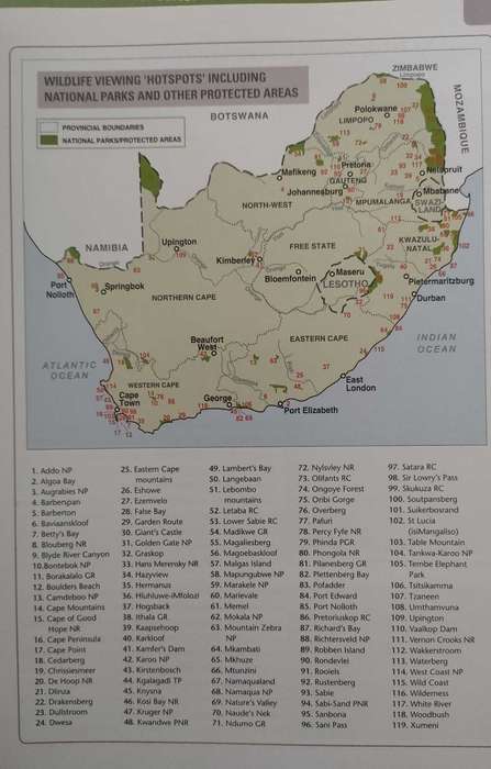Wildlife of South Africa ,Duncan Butchart