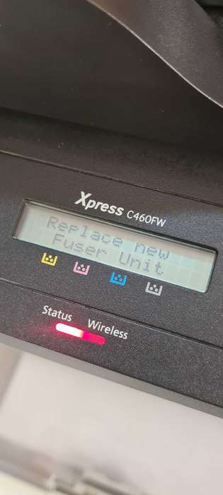 Samsung Xpress C4ofw multifunctional laserjet printer (with 40% + color toners)