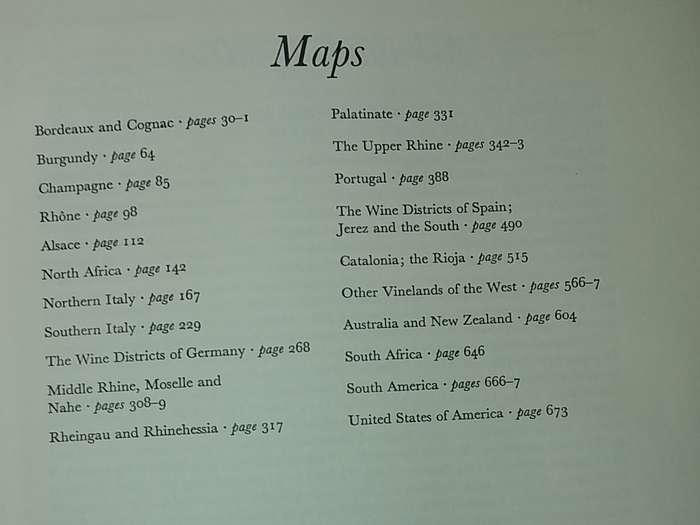 LARGE THICK BOOK - WINES OF THE WORLD - 714 PAGES