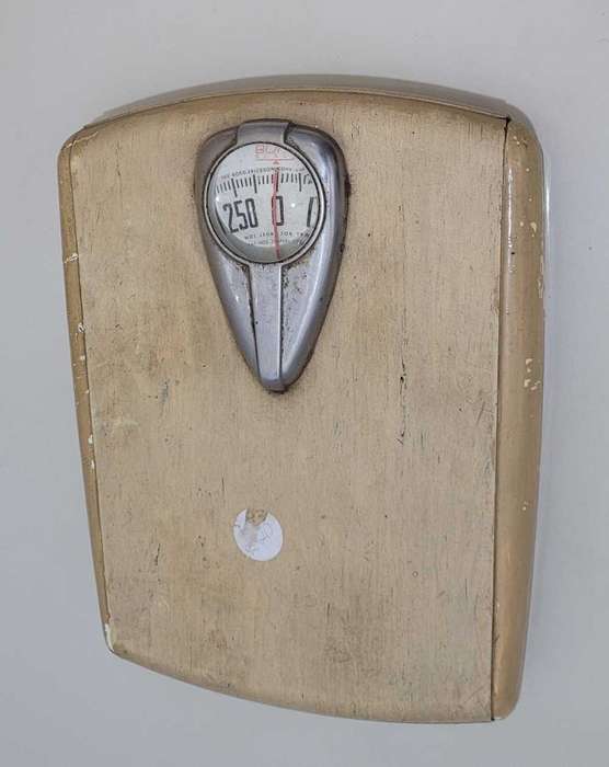 Vintage 250 Lbs BORG-ERRICKSON Bathroom Scale (Working)