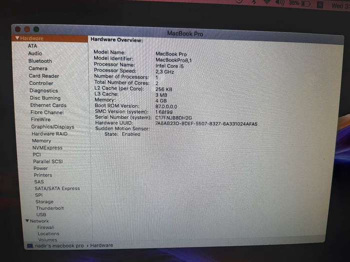 Macbook pro 13 inch